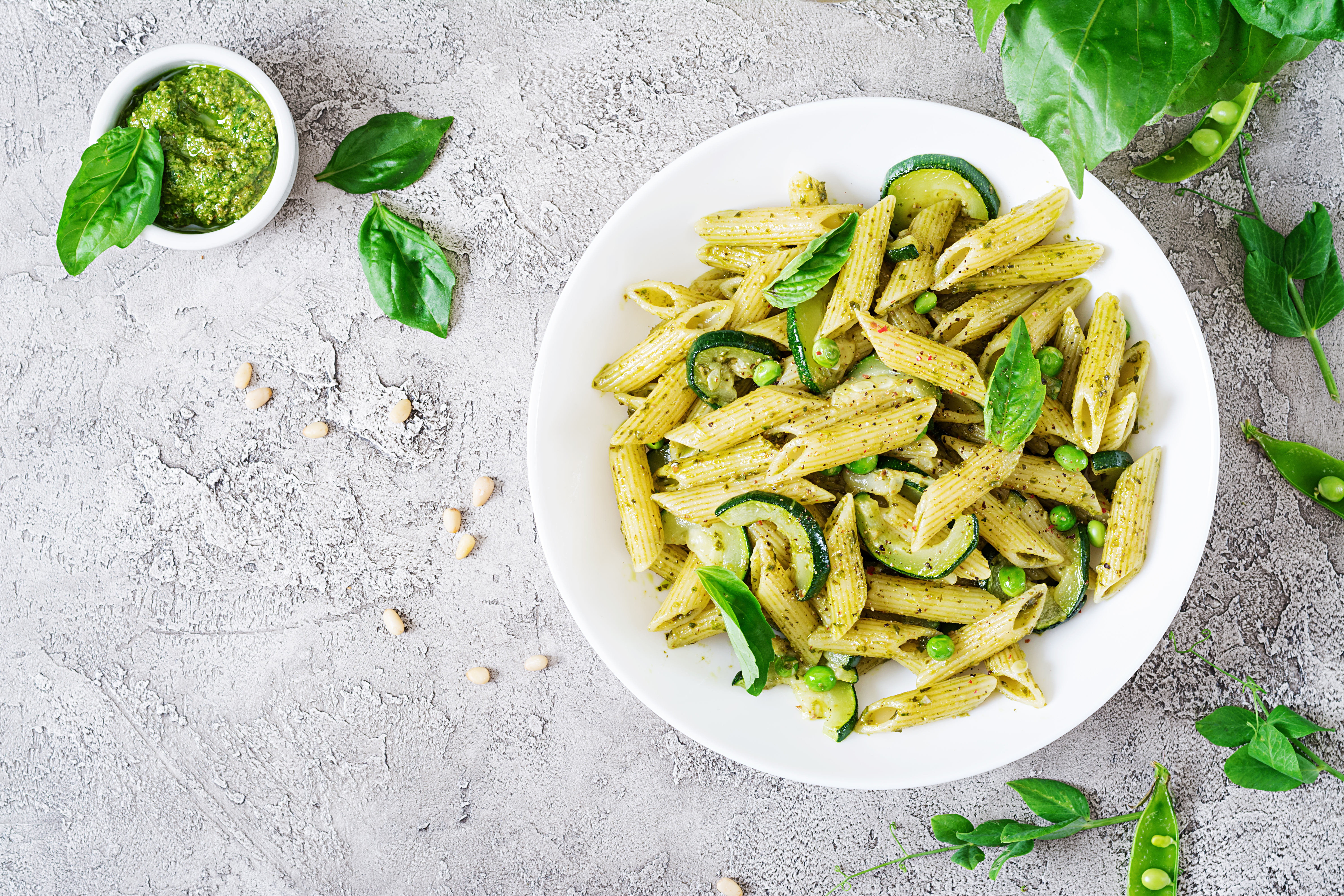 Groene Pesto Pasta
